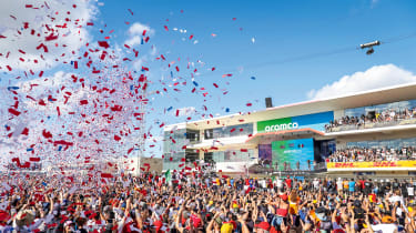 Crowd at the US Grand Prix